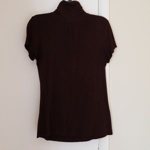 Style & Co Short Sleeve Turtle Neck